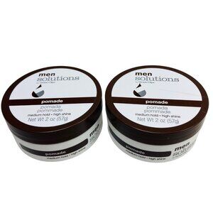 Great Clips Men Solutions Pomade Medium Hold High Shine 2 Oz Pack of 2
